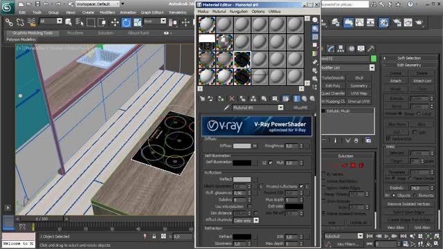 دانلود آموزش تصویری V-Ray و مدل سازی در 3Ds Max