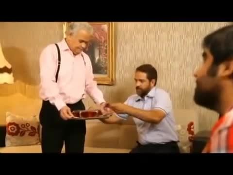 چای تعارف کردن خنده دار اکبر عبدی(شام ایرانی)