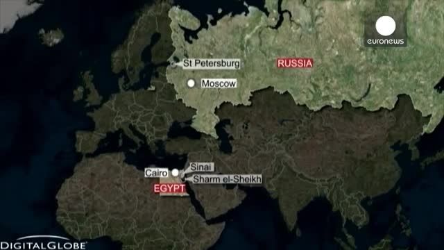 سقوط هواپیمای مسافربری ایرباس روسیه در مصر