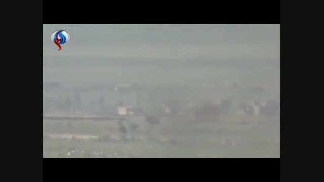 لحظه انهدام تانکهای جبهه النصره  در قنیطره
