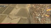فیلمی از سونامی ژاپن پس از زلزله  ۸.۹ ریشتری