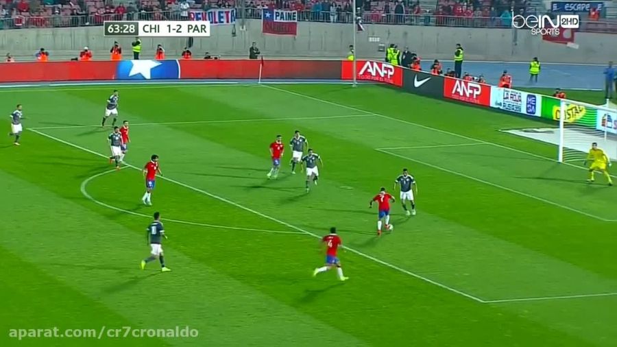 هایلایت کامل بازی الکسیس سانچز مقابل پاراگوئه (2015)