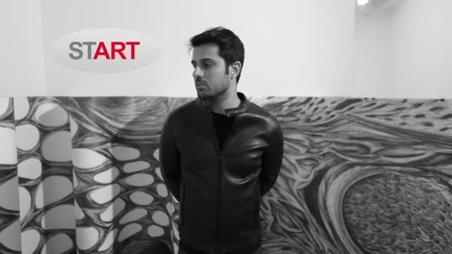 Farhad Gavzan - At START art fair at Saatchi Gallery
