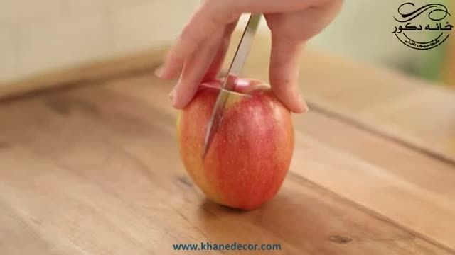 روشی برای سفید نگه داشتن سیب برش خورده