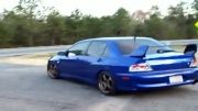 evo 8 4 wheel peal out