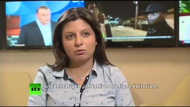 Margarita Simonyan رئیس جوان بخش انگلیسی تلویزیون روسیه