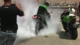 برن آوت دیدنی با موتور سنگین در ایران