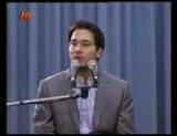 مقطعی عرفانی از قرائت سوره ق استاد حامد شاکرنژاد در بیت رهبری