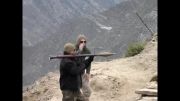 شلیک آمریکائی ها، با RPG، به سمت مقر طالبان