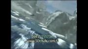 فیلم سینما 6 بعدی و سینما سیمولاتور-هدایتی09155155738-جنگنده در کوههای یخی-درجه کیفی A