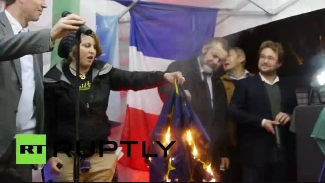 اعتراضات علیه سیاستهای مهاجرتی مرکل در پاریس