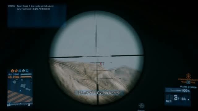 Long Range Sniping In BF3
