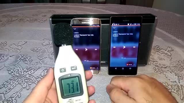 Sony Xperia Z3 vs Galaxy S6 Edge - Speaker test