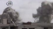 اصابت 2بمب یه تروریست ها در سوریه