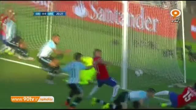 خلاصه بازی: شیلی ۰-۰ آرژانتین /فینال کوپا آمه ریکا ۲۰۱۵