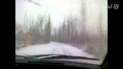 باریدن برف در شهرستان مرند(امروز2دی)