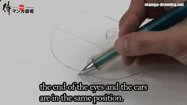 Manga drawing lesson &quot;008 How to draw faces at differen