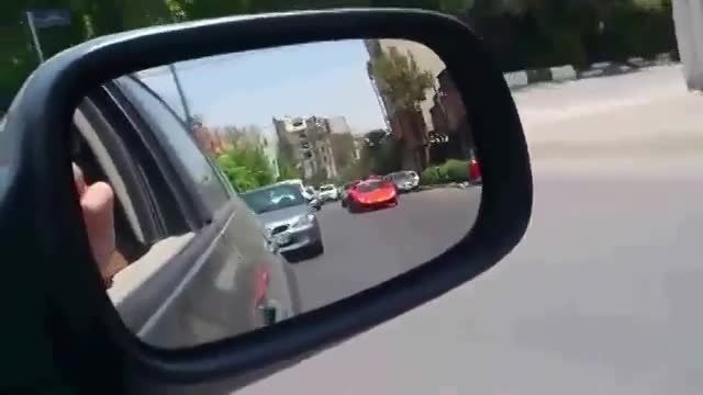 یک ویدیو دیگر از لامبوگینی اونتادور در ایران