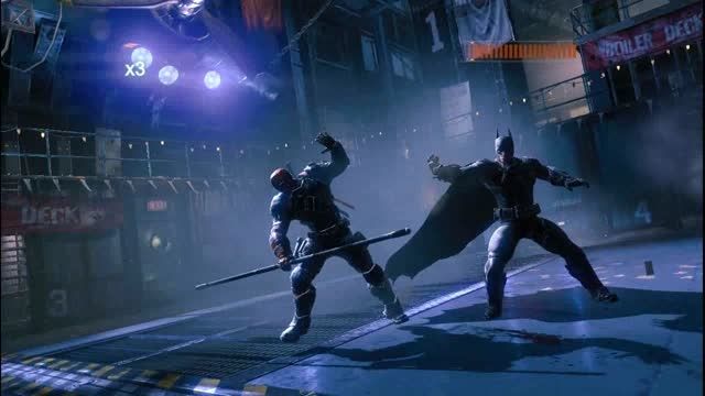 مبارزه بتمن با دستروک Batman Arkham Origins