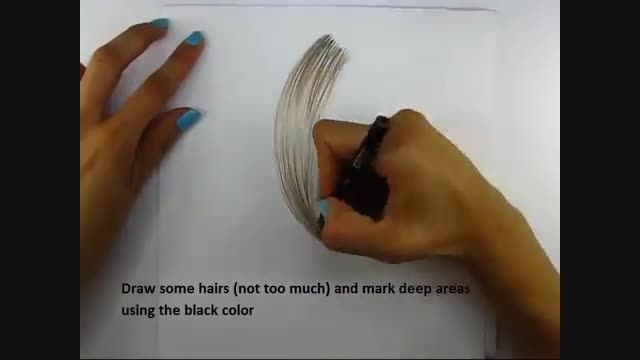 آموزش نقاشی با مداد رنگی