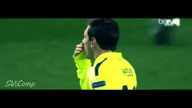 دریبل های لئو مسی در بازی منچسترسیتی با موزیک زیبا