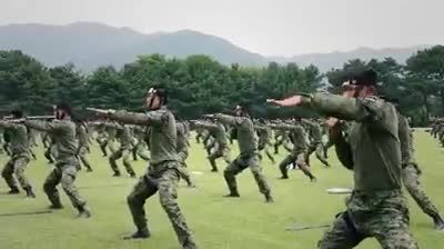 نمایش رزمی ارتش کره جنوبی