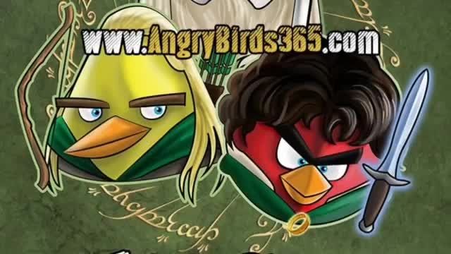 angry birds lord of the rings