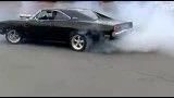 DODGE charger RT burn out