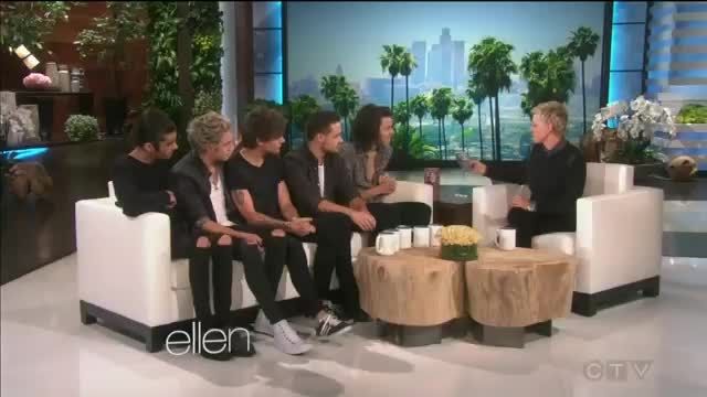 One Direction interview (Part 2) - Ellen TV show