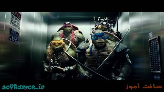 کلیپ طنز فیلم لاکپشت های نینجا 2014