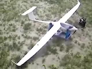 پرواز گلایدر asw-28  اسکیل از کارخانهء fly fly hobby