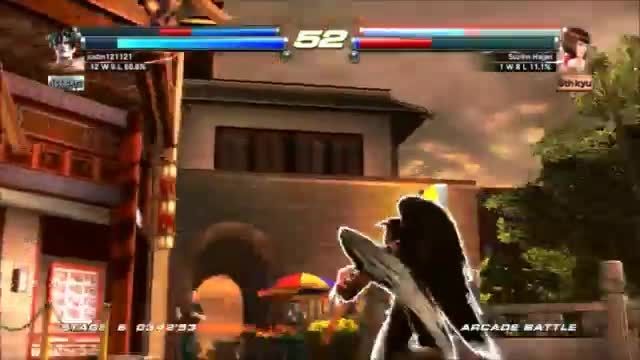 Tekken Tag Tournament 2 - Hwoarang and Devil Jin Win Po