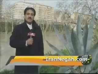 سکسکه زدن اخبارگوی معروف شبکه سه هنگام گفتن خبرها. . .!