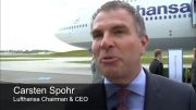تحویل اولین بویینگ 800-747 به Lufthansa