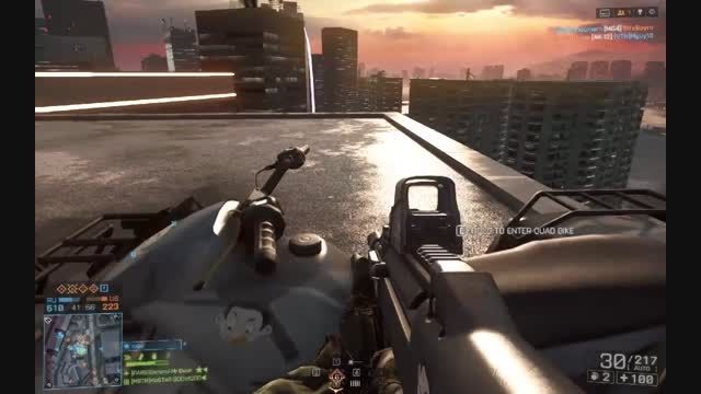 Battlefield 4 - Road Kill on Roof