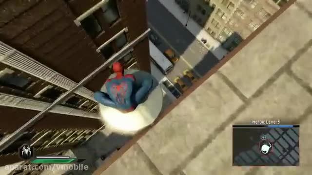زیرکی و چالاکی در مبارزه با بازی  Spider-Man