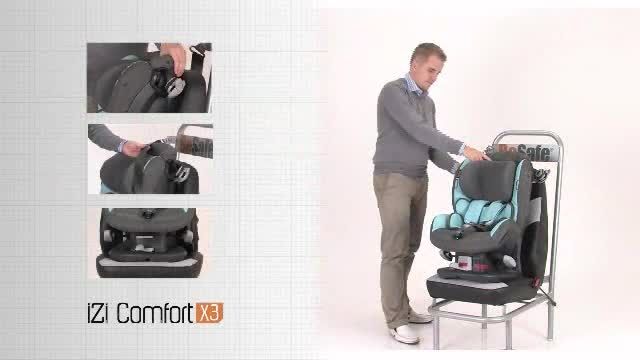 راهنمای نصب صندلی ایمنی خودرو BeSafe iZi Comfort