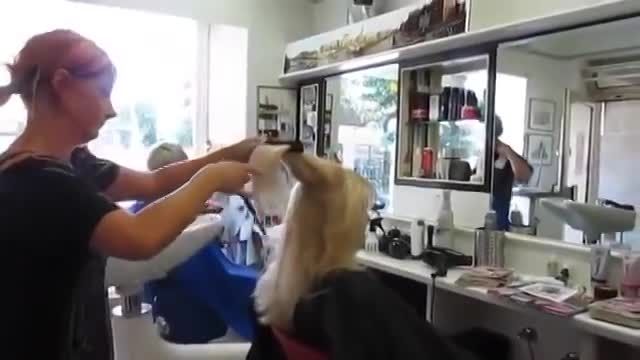 کوتاه کردن مو حتما ببنید
