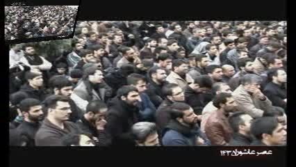 اجتماع 30هزارنفری حاج حسین آذری خیمه سوزان محرم 93 مشهد