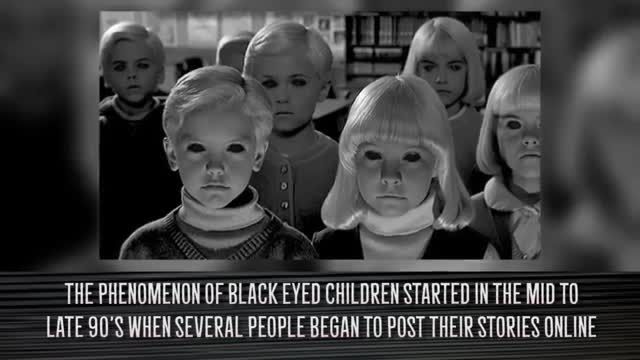 کودکان چشم سیاه و عجیب.(واقعی و وحشتناک)!!!