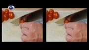 سریعترین روش برای برش گوجه فرنگی