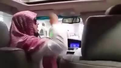 شاهزاده تنبل عربستانی در رمی جمرات