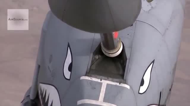 A-10 Warthog Popping Flares