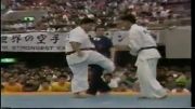 مبارزه Iwasaki VS Masamichi در مسابفات وزنی کیوکوشین کاراته