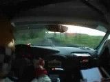 Porsche rally driving