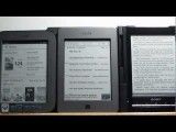 Kindle Touch vs Nook Touch and Sony Reader PRS-T1 Comparison