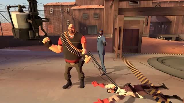 کسایی که Heavy man میشه تو بازی Team Fortress 2