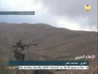 لحظه هایی از درگیری شدید حزب الله و ارتش سوریه در قلمون