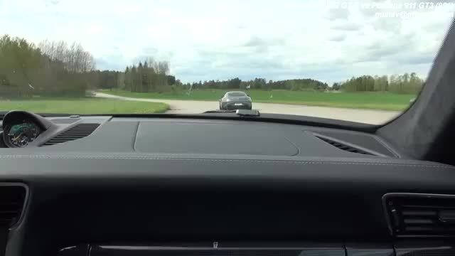 مرسدس بنز AMG GT در مقابل پورش 911 GT3 PDK (991)