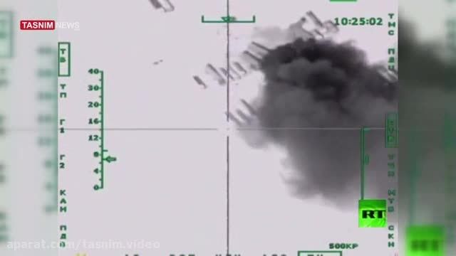 حمله خلبانان روسی به 500 نفتکش داعش
